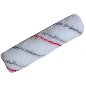 Nespoli - Vervangende verfroller voor verf, 15 cm, met teflon behandeld, voor gladde oppervlakken en doe-het-zelf gipsplaten, reserverol voor verf en fixatie voor binnenwanden