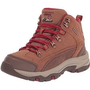 Skechers Dames Trego Fashion Boot, BRN Brown, 3 UK, Brn Bruin, 36 EU