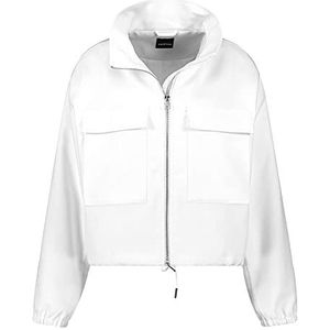 TAIFUN Womens Jas Jeans + Stof Denim Jacket, Offwhite, 42, gebroken wit, 42