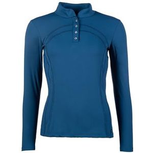 HKM Port Royal Overhemd met lange mouwen voor dames Donkerblauw L