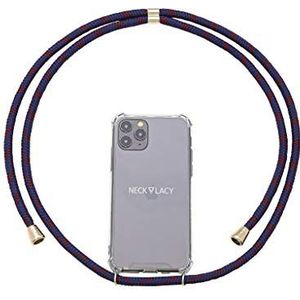 NECKLACY Telefoonketting voor mobiele telefoon om te hangen - voor iPhone X/iPhone XS - case/telefoonhoes met koord om te hangen - draagkoord hals met koord - smartphone-halsketting