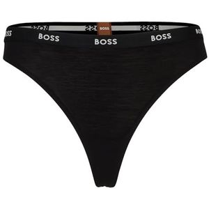 BOSS - String - Zwart - Stretchjersey - Lage Tailleband