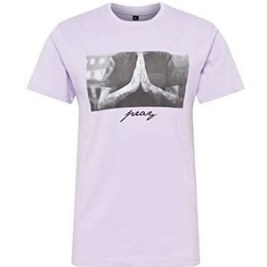 Mister Tee Heren Shirt Pray, lila (lilac), XXL