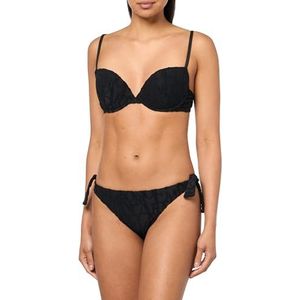 EMPORIO ARMANI Vrouw 3D Bold Logo Driehoek Bikini Zwart L, Zwart 3d Ea Logo, L