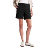 Street One - Bermuda - Korte Broek - Zwart - Casual Fit