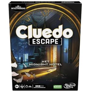 Hasbro Gaming Cluedo Escape Het Midnight Hotel - Ontsnap uit het mysterieuze hotel! Voor 1-6 spelers vanaf 10 jaar