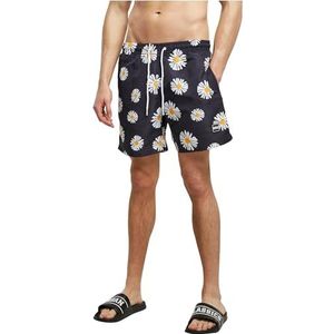 URBAN CLASSICS - Patroon Zwemshort - Multi - Katoen