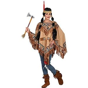 Widmann - Kostuum indianen, poncho, wilde vesten, carnaval, themafeest