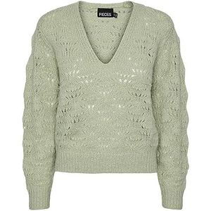 PIECES Trui PCNANCY Lichtgroen