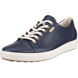 ECCO Dames Soft 7, marineblauw, 38 EU