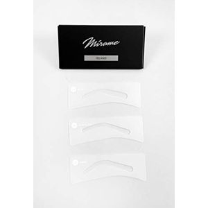 Mírame Lashes & Brows, Set en make-up set (Stencil Island) - 3 stuks