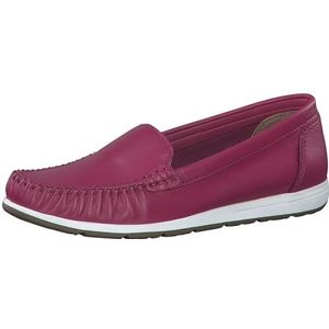 MARCO TOZZI Dames, leer, zacht gevoel ME voetbed, 2-24600-42 slipper, roze, 39 EU, roze, 39 EU