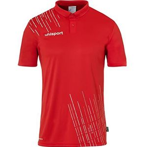 Uhlsport Score Polo Heren - Rood Wit