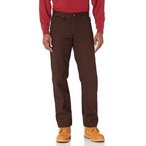 Dickies Heren Relaxed Fit Straight Leg Duck Carpenter Jean, Gespoelde Chocolade Bruin V1, 30W / 34L