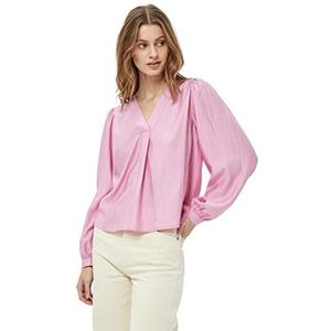 Minus Melana Blouse | Roze Blouses Voor Dames UK | Lente Dames Tops | Maat 10