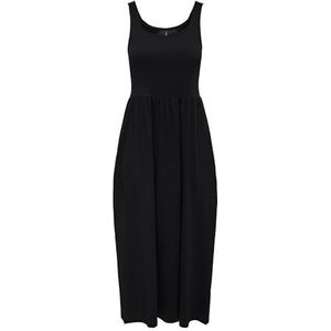 ONLY Dames Onlmay Life S/L Dress JRS, zwart, S