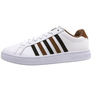 K-Swiss Heren Court TIEBREAK sneakers, 49 EU, zwart, 49 EU