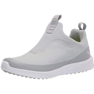 PUMA Golf Laguna Fusion Slip-On Spikeless Schoenen Dames, High Rise Puma Zilver, 35.5 EU