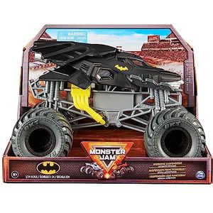 Monster Jam, Officiële Batman Monster vrachtwagen, verzamelvoertuig van metaal, schaal 1:24, speelgoed voor kinderen vanaf 3 jaar