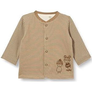 Sigikid Omkeerbare jas Classic baby voor jongens en meisjes, bruin/beige, 50 cm