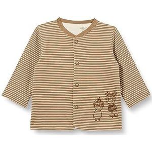 Sigikid Omkeerbare jas Classic baby voor jongens en meisjes, bruin/beige, 56 cm
