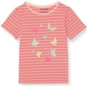 Blue Seven T-shirt voor meisjes, Zalm Y/D Orig, 98 cm