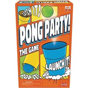 Goliath Pong Party, Gezelschapsspel voor Kinderen vanaf 8 Jaar, Partyspel voor 2 tot 4 Spelers