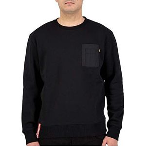 Alpha Industries Nylon Zak Sweatshirt voor Mannen Black
