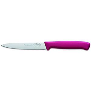 F. DICK ProDynamic keukenmes (lemmetlengte 11 cm, roze, koksmes voor kleine snijtaken, lemmet X55CrMo14 staal, hardheid 56° HRC) 82620112-25