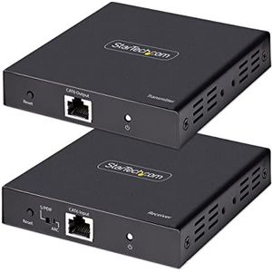 StarTech.com 4K HDMI Extender Over CAT5/CAT6 Kabel, 4K 60Hz HDR Video Extender Tot 70m, HDMI Verlenger Over UTP/Ethernet Kabel, S/PDIF Audio Out, HDMI Transmitter/Receiver Kit (4K70IC-EXTEND-HDMI)