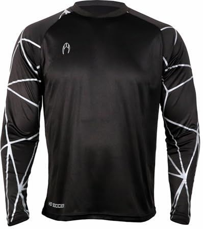 HO Soccer KONKISTA Black keeper-T-shirt, uniseks, kinderen, zwart