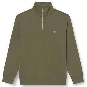 GANT - REG Shield Half Zip - Vest - Groen - 3XL