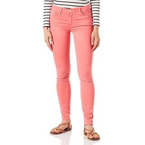 7 For All Mankind Dames The Skinny Jeans, Rood (Koraal 0bs), 27W / 30L