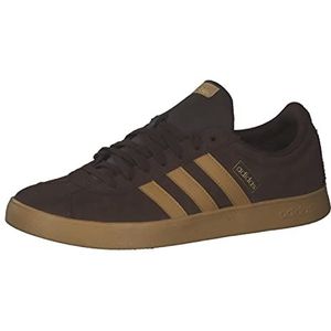 adidas Vl Court 2.0 Skate Shoe, Bruin/Golbei/Goldmt, 44 2/3 EU, Brown Golbei Goldmt, 44.50 EU