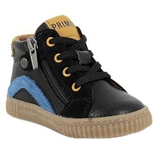 Primigi Play Round, veterschoenen voor jongens 0-24, Zwart, 20 EU Stretta