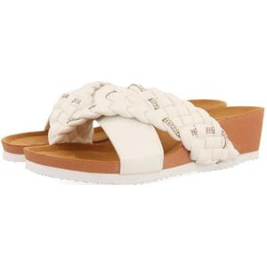 GIOSEPPO BELPASSO Teenslippers voor dames, off-white, 39 EU, Ivoor, 39 EU