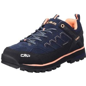 CMP Moon Low Wmn Trekking Wp-31q4786, wandelschoenen voor dames, Blue Ink Sunrise, 38 EU