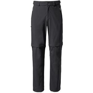 VAUDE Farley Stretch T-Zip Pants III Wandelbroek voor heren, ademende trekkingbroek met tailleband, comfortabel en sneldrogend