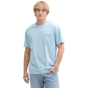 Tom Tailor - T-shirt - Korte Mouwen - Zwart - Katoen