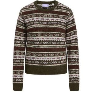 JACK & JONES Jxfara Crew Neck Knit, Sea Turtle, XL