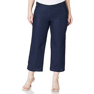 BRAX Dames Style Maine S van linnen broek, Navy 1, 27W x 30L