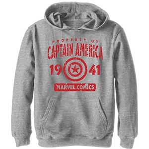Marvel Kapitan Property Captain-hoodie met capuchon, uniseks, Sport heide, S