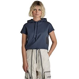 G-STAR RAW Dames Boxed Gr HDD Sw Ss Trui, Blauw (Fantem Blauw D136-863), S