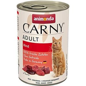 animonda Carny Adult kattenvoer, nat voer voor volwassen katten, pure bos, 6 x 400 g