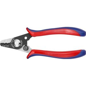 Knipex Afstriptang voor coating van optische vezelkabels gebruineerd, met kunststof bekleed 130 mm 12 82 130 SB