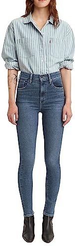 Jeans - Blauw Denim - Skinny - High Waist - Gevoerde Zoom/Rand