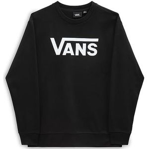 Vans Dames Sweatshirt Drop V Logo Bff Crew, zwart-wit, XS, Zwart-wit, XS