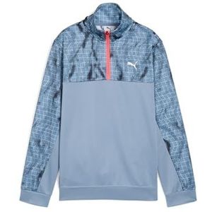 PUMA Tad Ess Aop Poly Half-zip B Crew Sweats voor jongens (pak van 1)