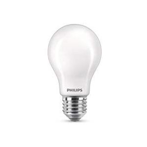 Philips E27 E27 Equivalent LED-ampul, wit, niet dimbaar, mat, set van 2 [energieklasse D]