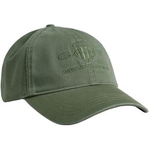 GANT Uniseks Tonal Shield Cap, pine green, S/M